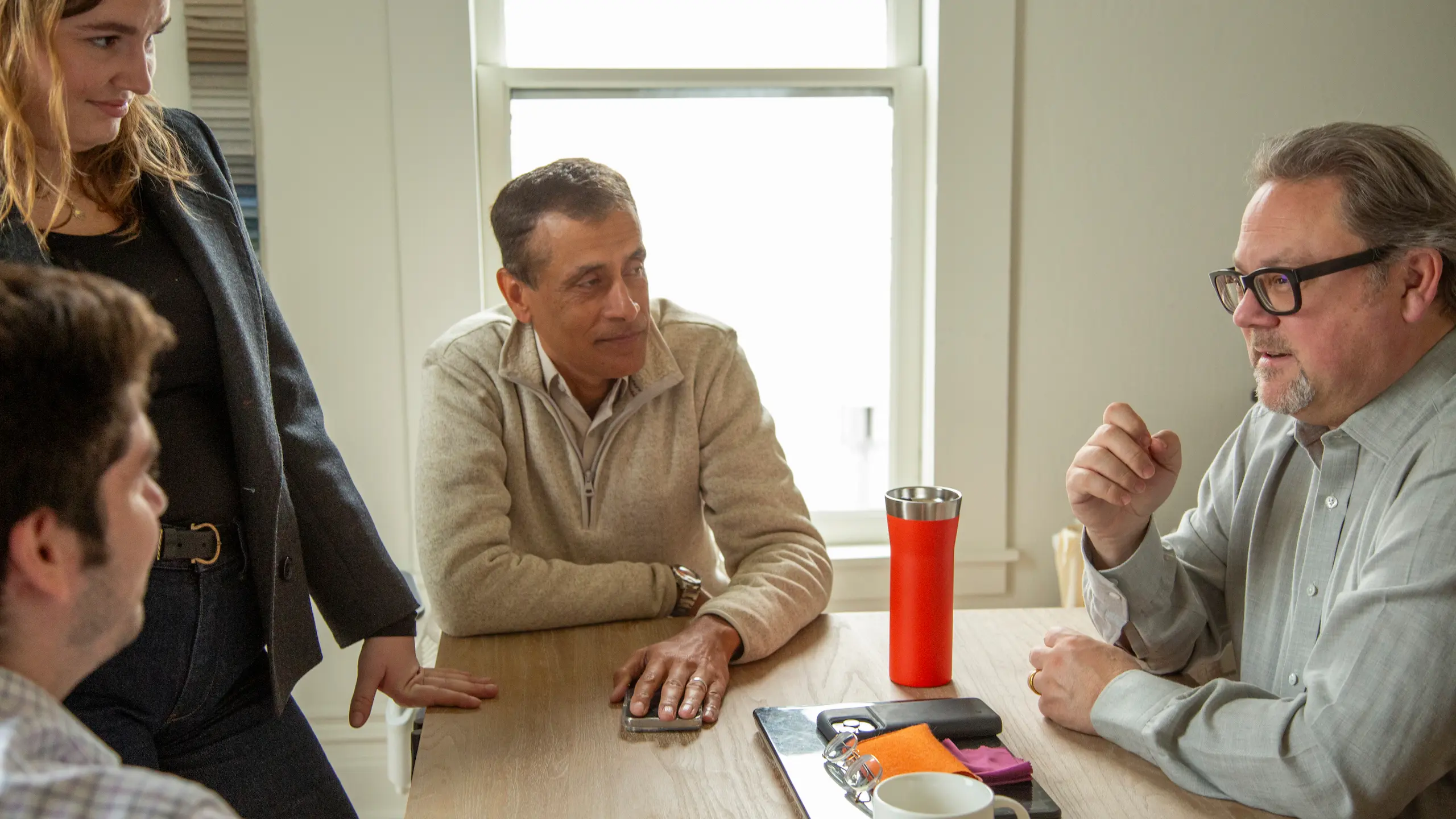 Leadership transition coaching session
